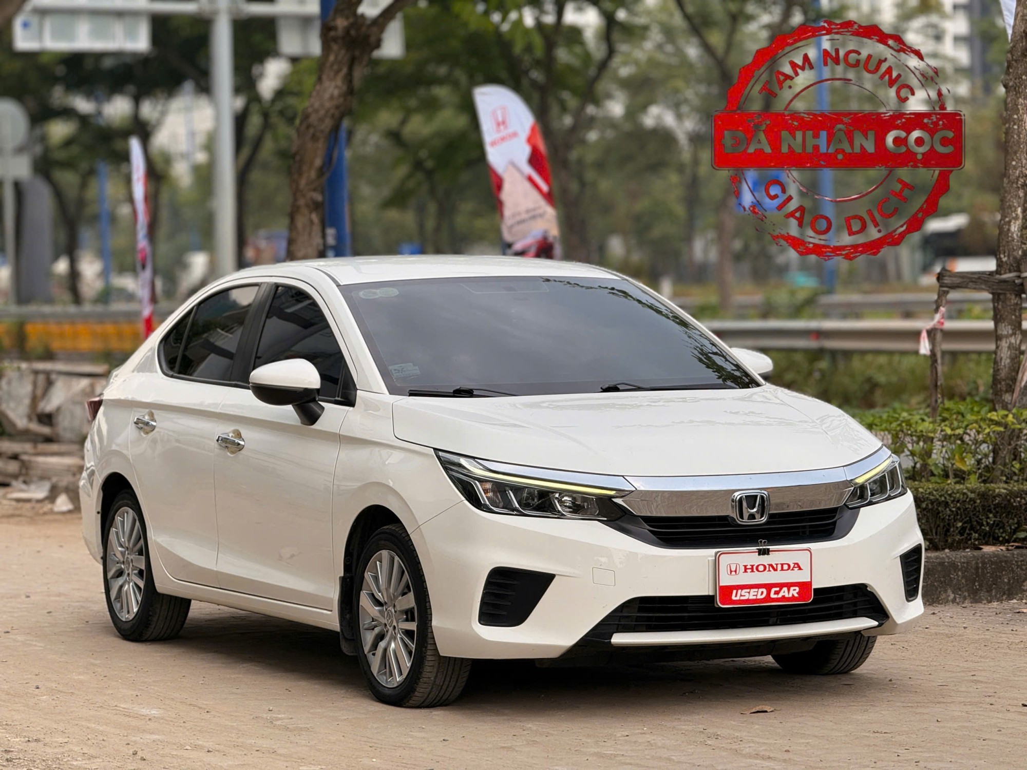 Honda CITY L 2021 Màu Trắng ! Xe đã qua sử dụng chính Hãng Honda Quận 2